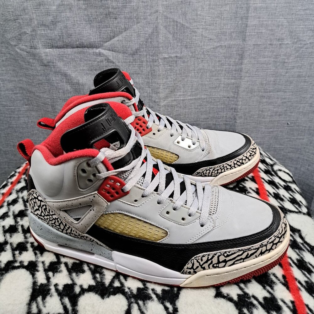 %Size 13 Nike Air Jordan Spizike Men Wolf Grey AJ24 - Picture 2 of 13